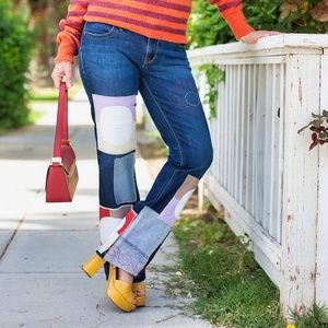 Upcycled DL1961 Jeans | Patched |